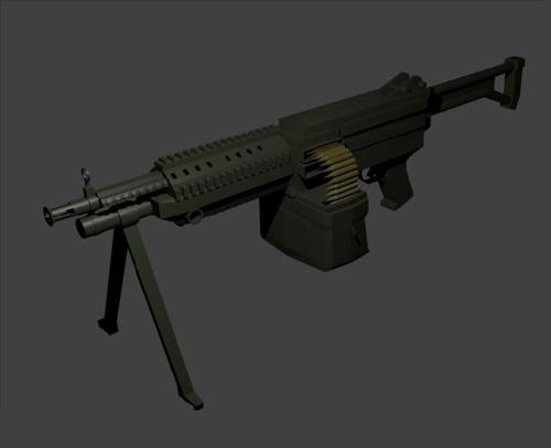 M249 Green texture preview image